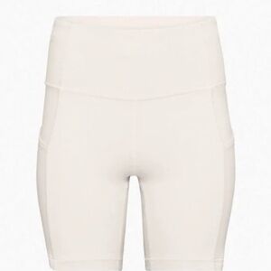TnAction Tnalife Atmophlex Hi-Rise 7" Shorts in Lilac Cloud XS
